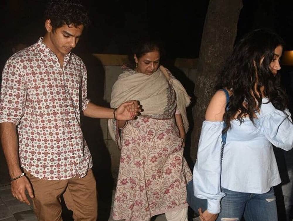 Janhvi Kapoor with Ishaan Khatter reach to Shahid Kapoor home for dinner