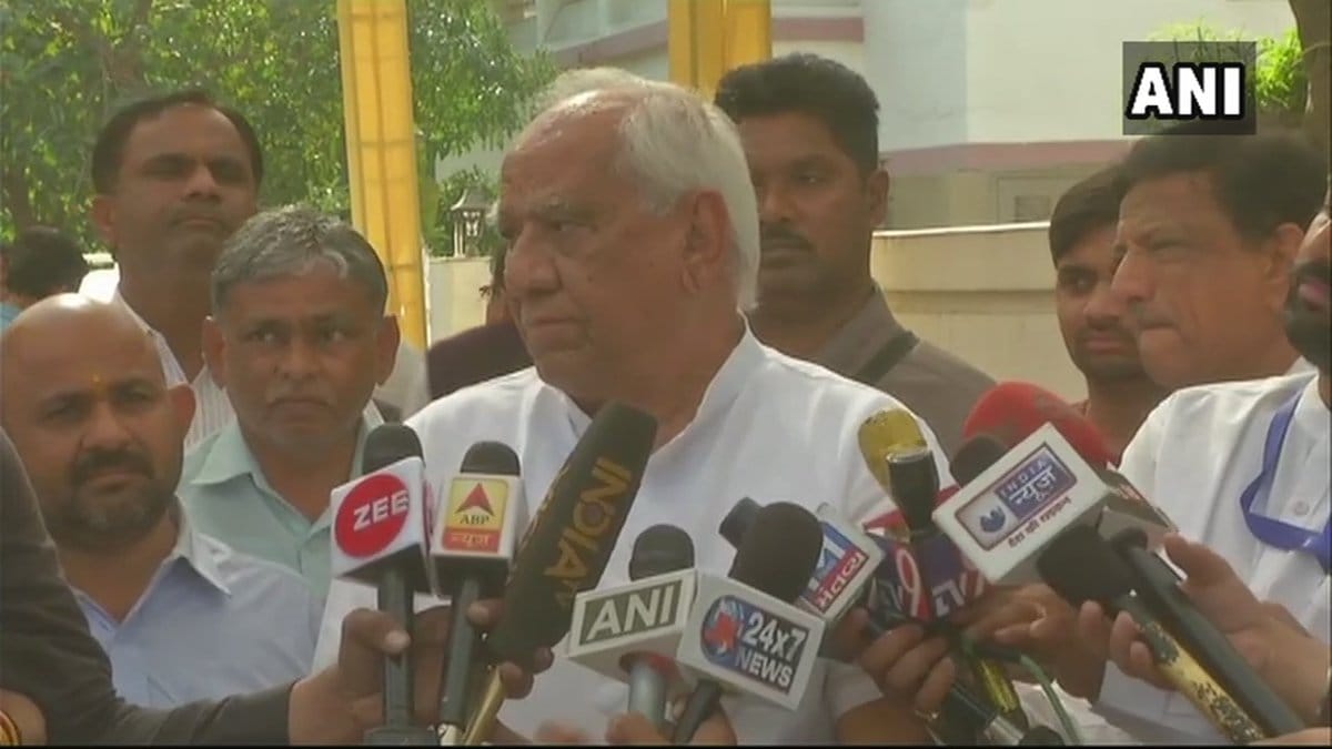 I want the party to think over giving him departments Says BJP leader Narottam Patel