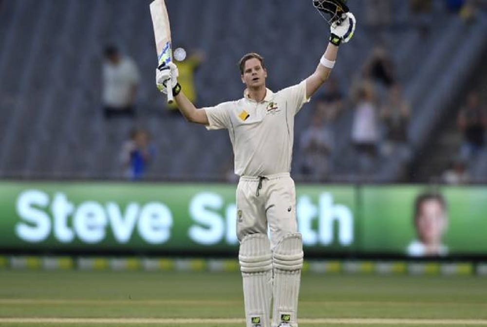 Steve Smith scored 1000 runs for the fourth consecutive year with above average of seventy