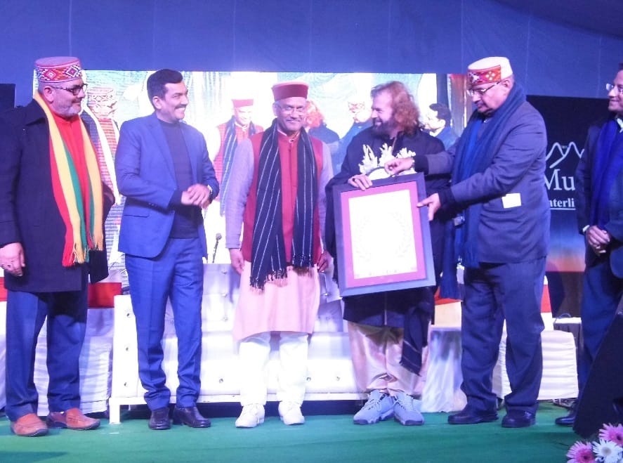 winter line carnival mussoorie 2017 hans raj hans performance