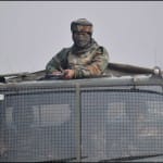 falling slab in army weapon Depot in anantnag