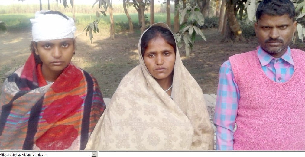 बदमाशों ने दरेहटी गांव के एक घर में डाला डाका