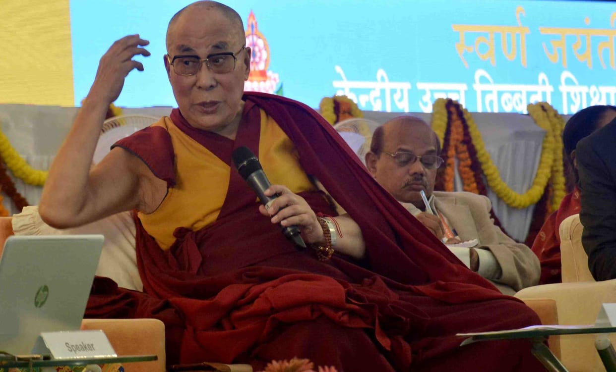 Dalai lama said india follow modern culture