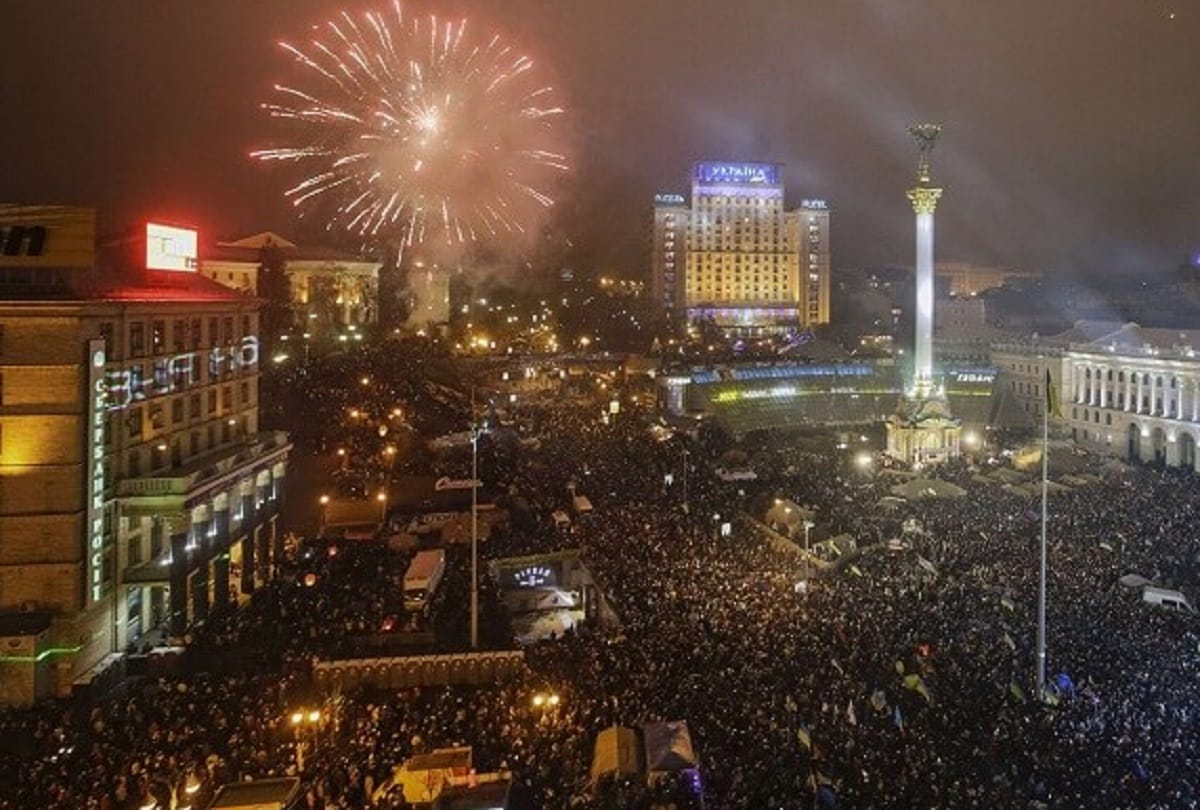 Eastern European people celebrate New year in an unique way which made him rich 
