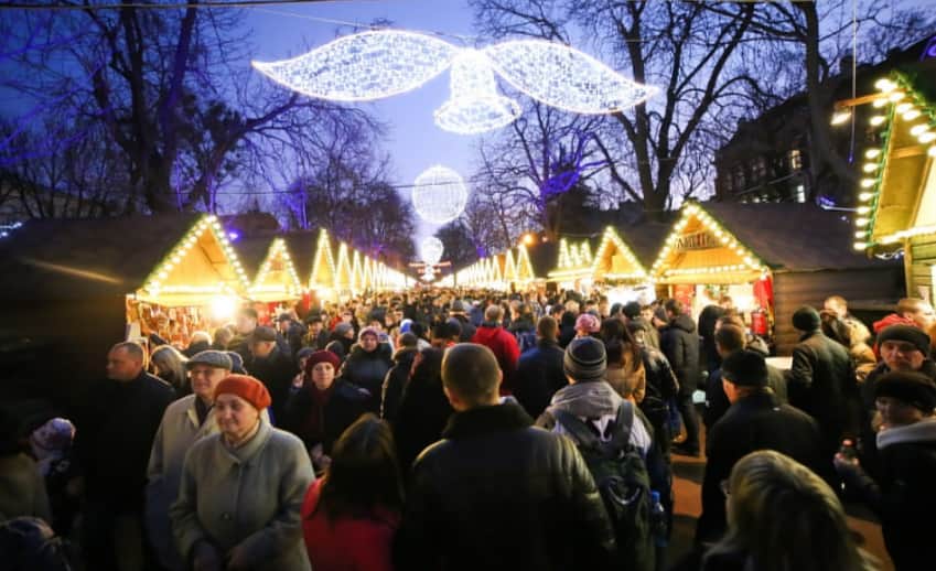 Eastern European people celebrate New year in an unique way which made him rich 