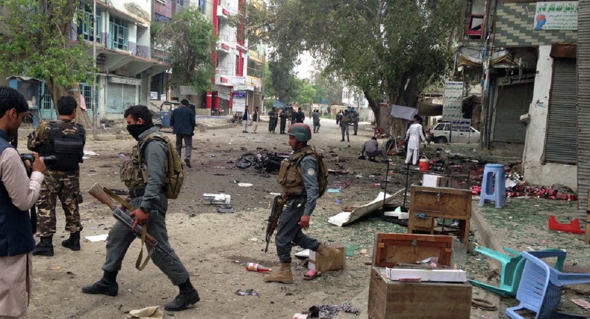 Explosion in Afghanistan killed twelve at a funeral ceremony in Jalalabad
