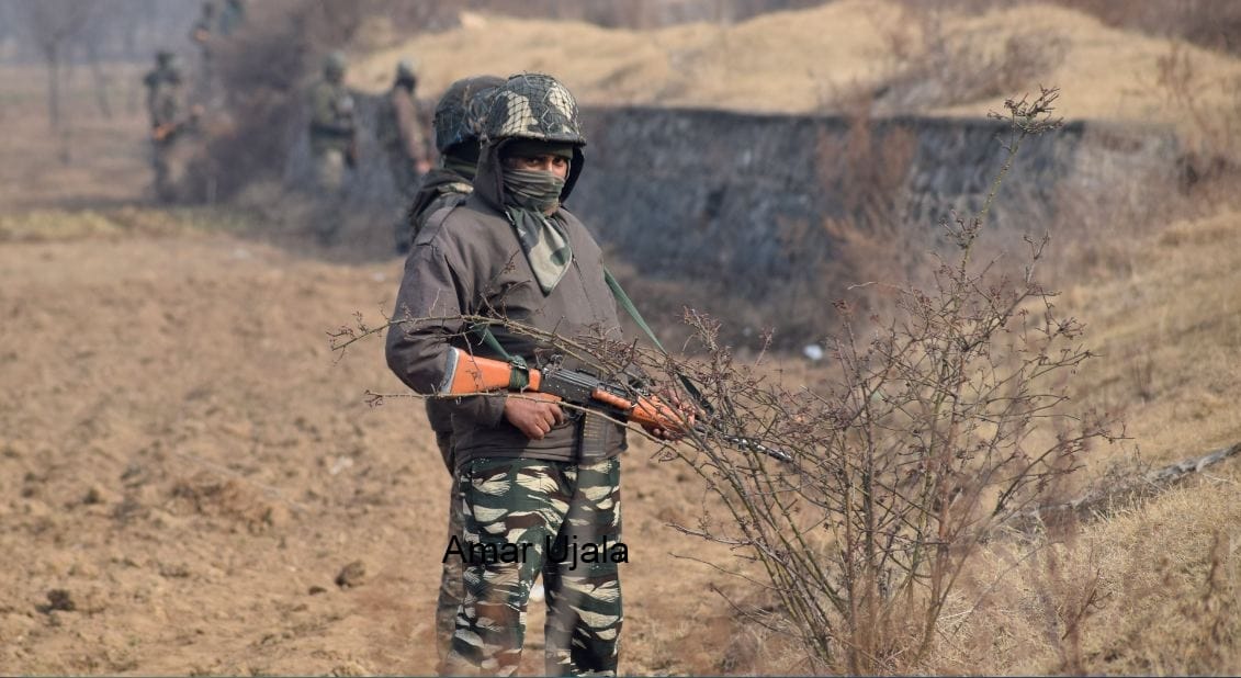 J&K- Fidayeen attack on CRPF Training Center in Awantipora, Pulwama