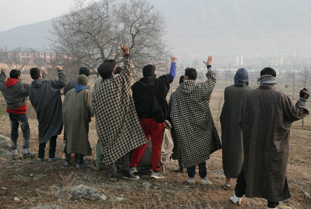PHOTO GALLERY OF PULWAMA ENCOUNTER IN J&K