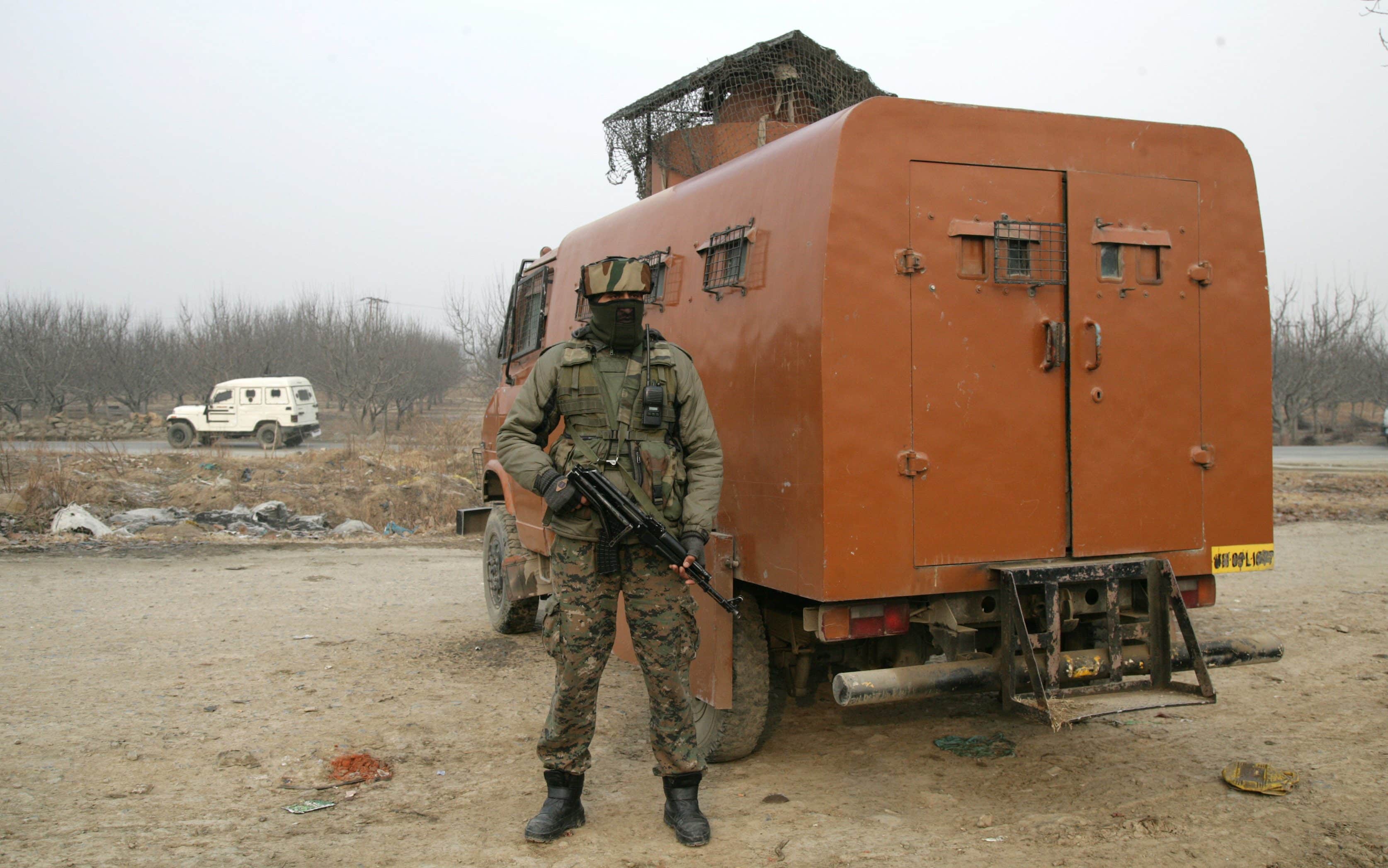 PHOTO GALLERY OF PULWAMA ENCOUNTER IN J&K