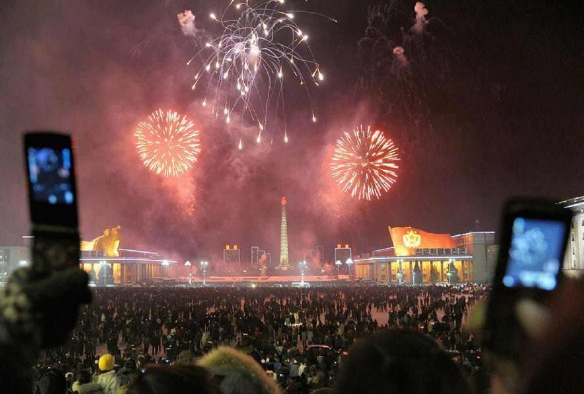 New Year 2018 worldwide celebration pictures