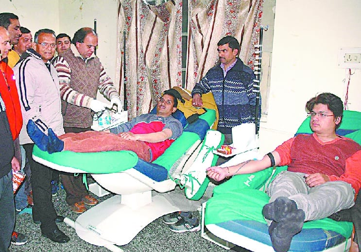 Welcome new year to blood donation