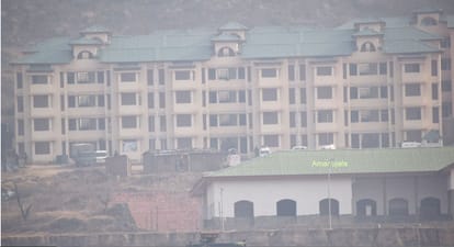 J&K- Fidayeen attack on CRPF Training Center in Awantipora, Pulwama