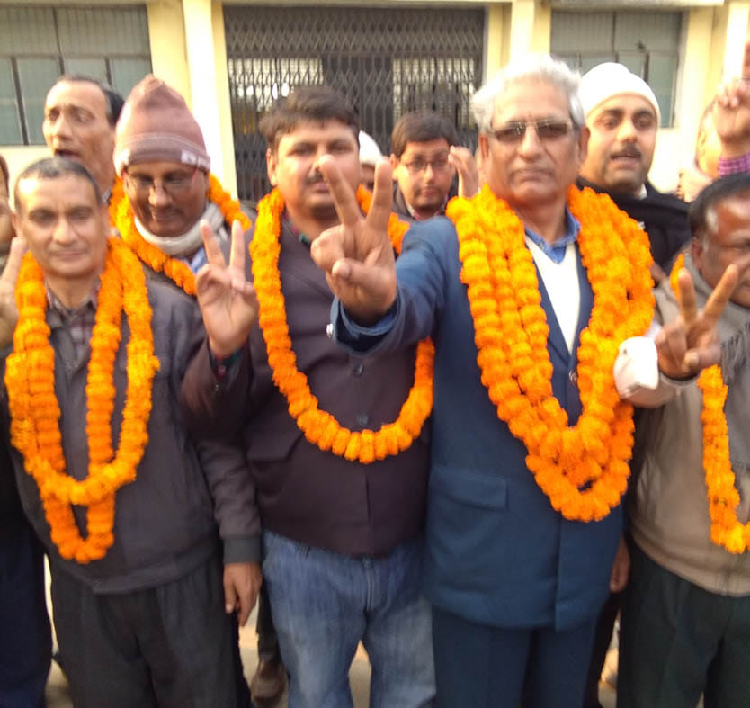 Rameshwar Gupta Chairman, Brajesh Mahamantri