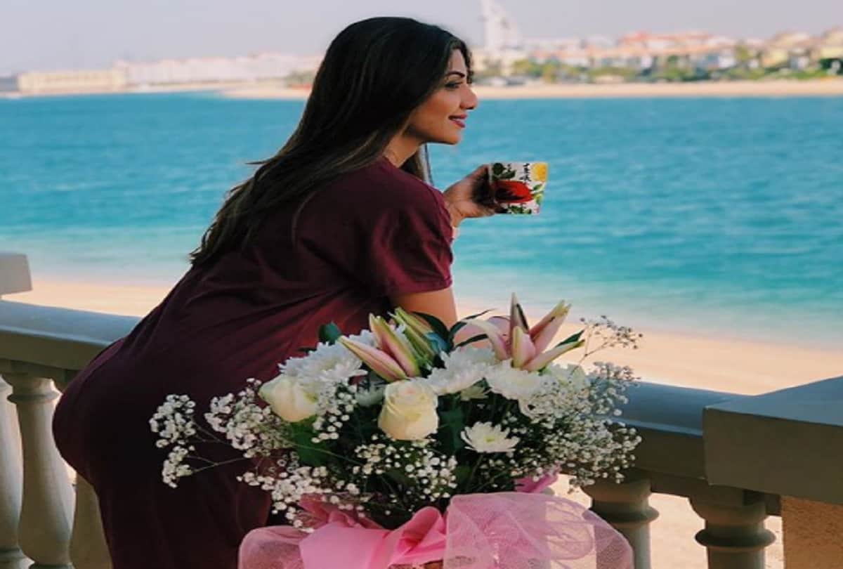 Shilpa Shetty celebrating new year with Raj Kundra in Dubai