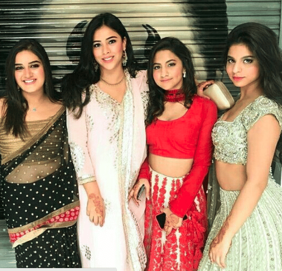 shahrukh khan daughter suhana khan gorgeous green dress