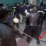 police lathi charge during new year celebration in gurugram 