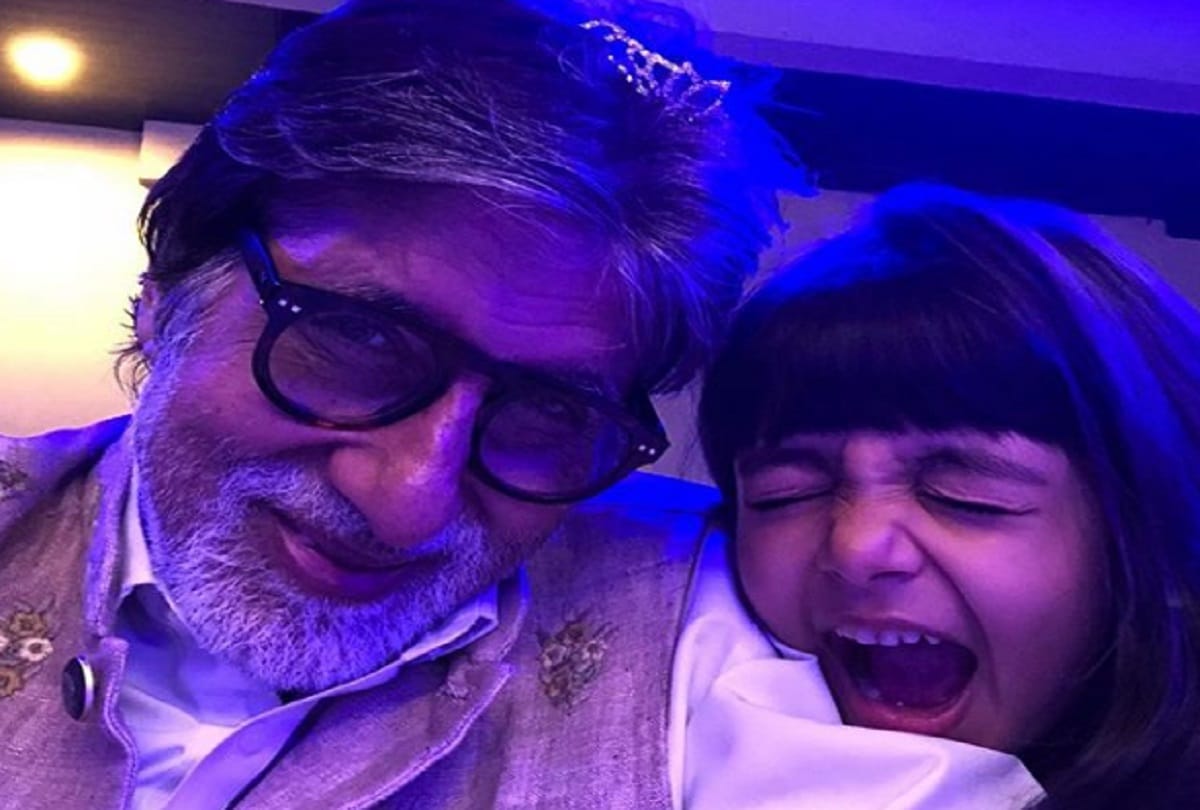 Amitabh Bachchan celebrates New Year with Navya Naveli and Aradhya