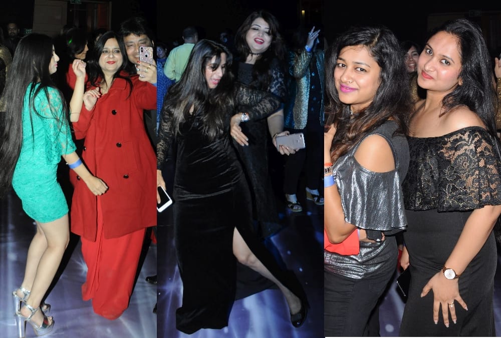 pics of new year celebration in Lucknow.