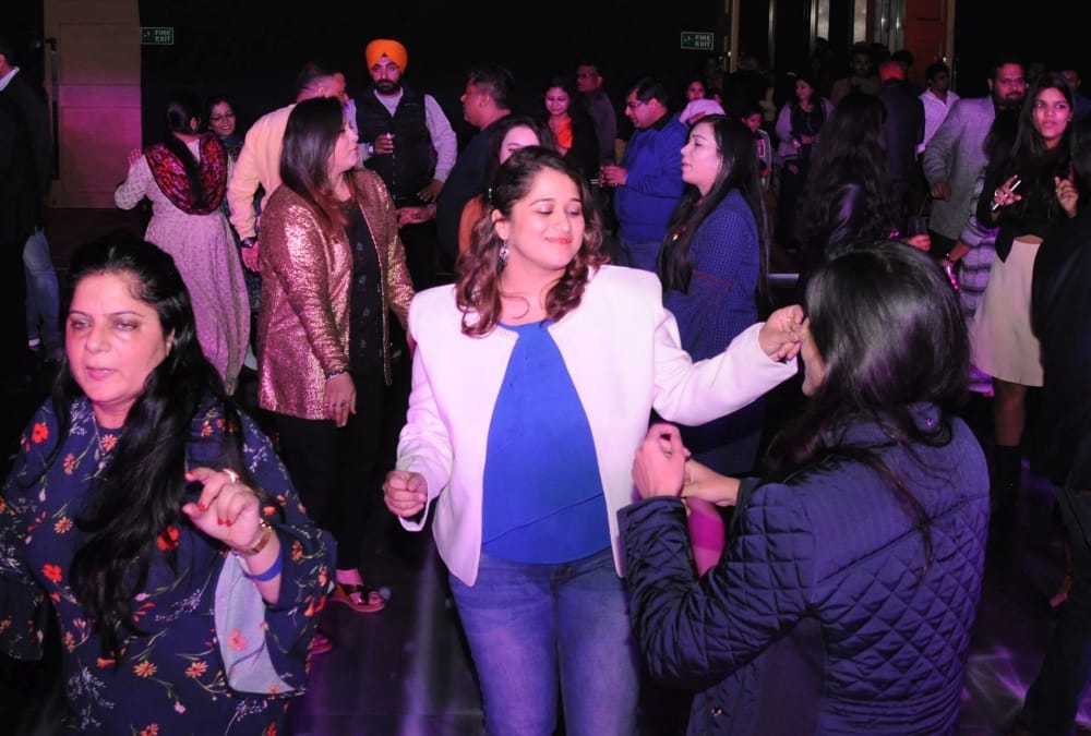 pics of new year celebration in Lucknow.