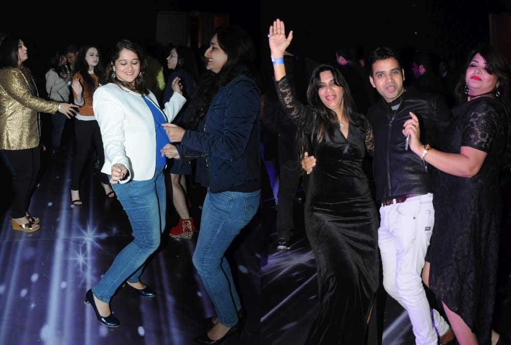 pics of new year celebration in Lucknow.