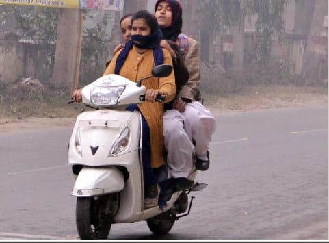 on first day of the year temperatures falls to 5.5 degree