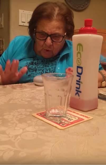 video being viral of a grandmother using google home divice