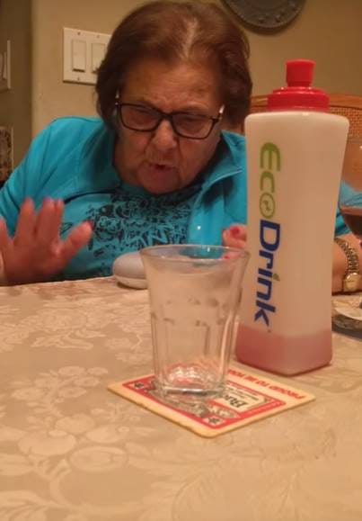 video being viral of a grandmother using google home divice