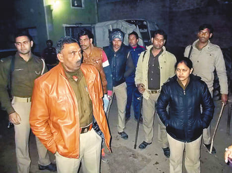 firing in two sides in plot dispute