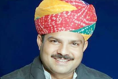 rajasthan a independent mla give his resignation to assembly speaker