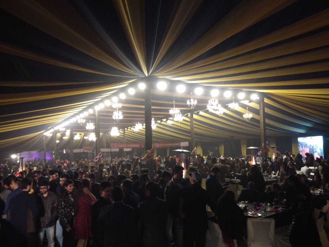 New year celebration in banaras