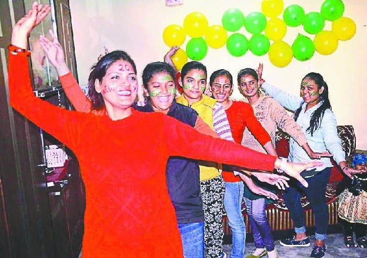 New Year Celebration in District