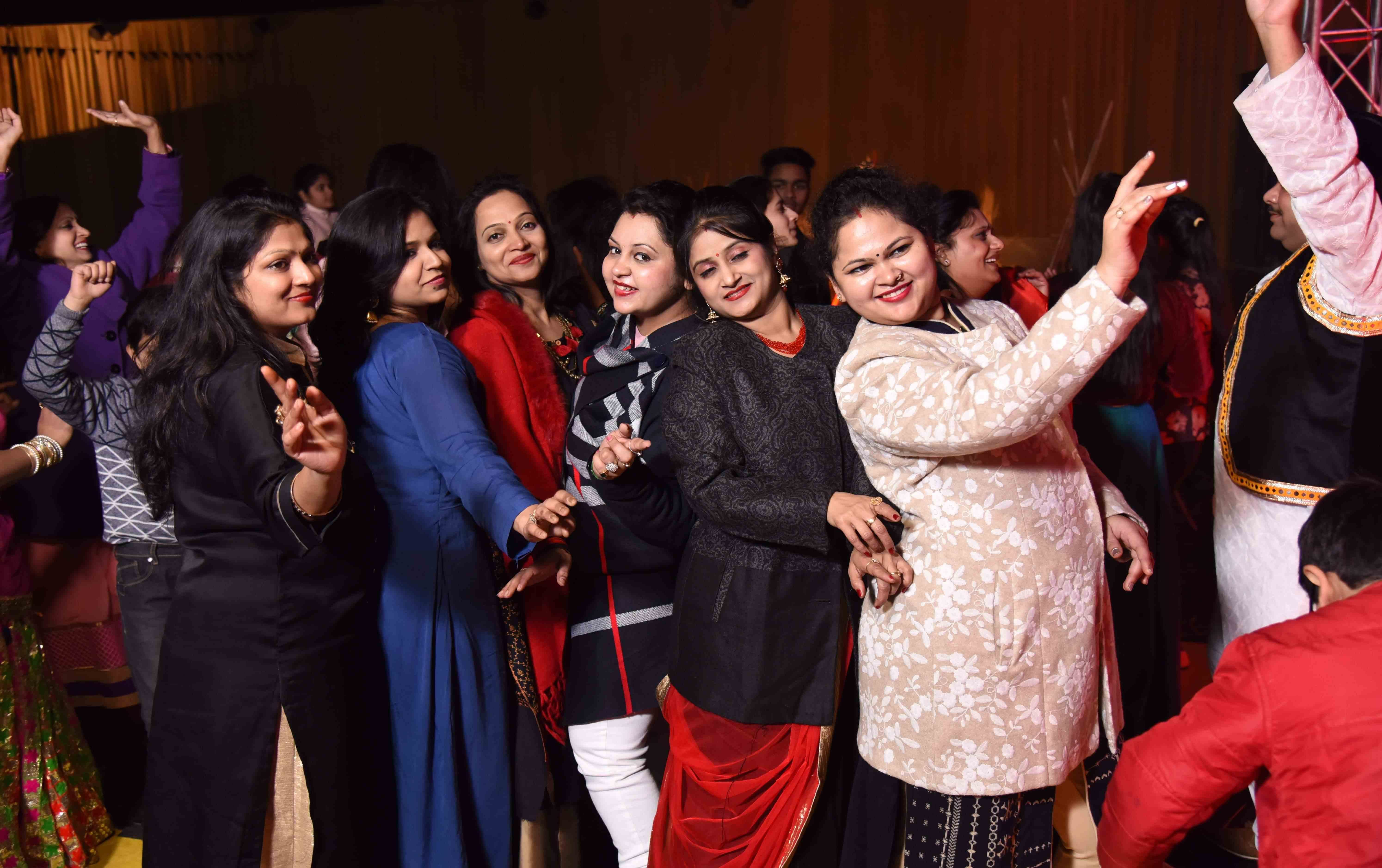 New year 2018 celebration in moradabad