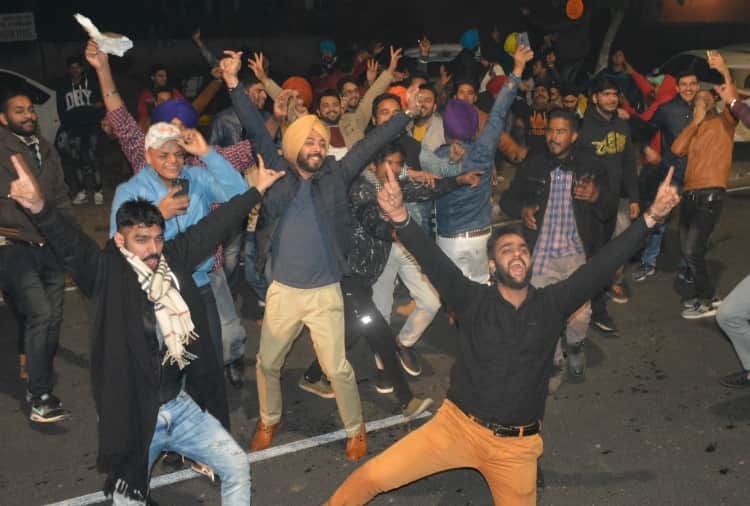 new year 2018 celebration in chandigarh, happy new year