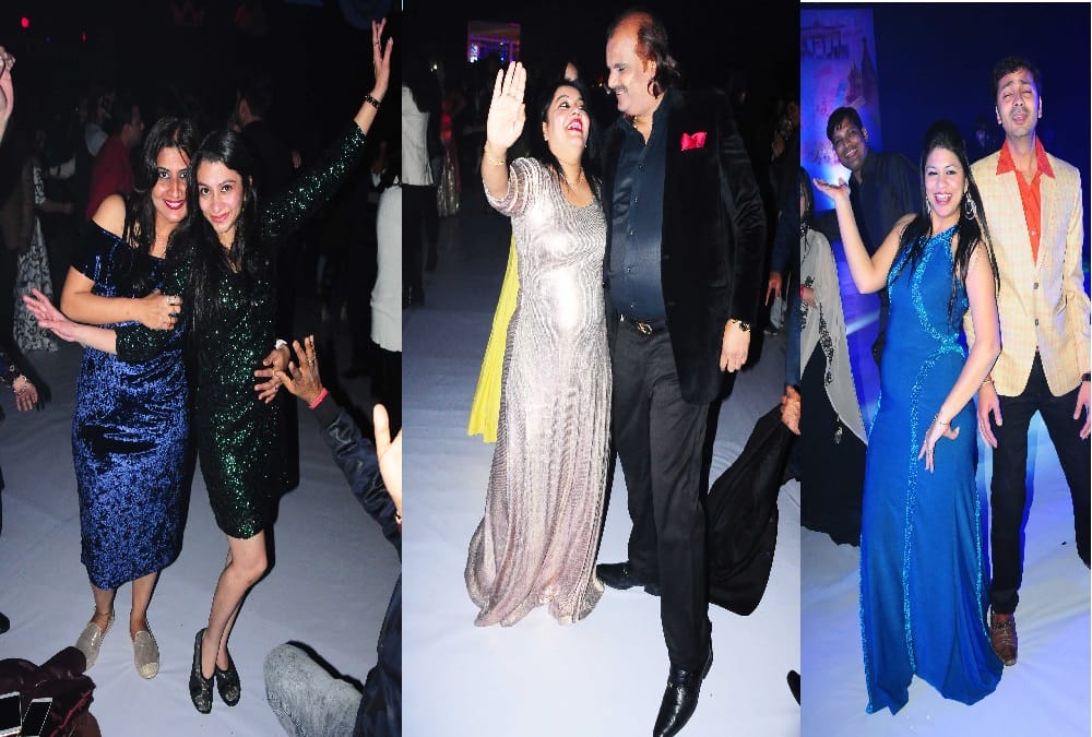 new year 2018- this is how pinkcity celebrated new year with different styles 
