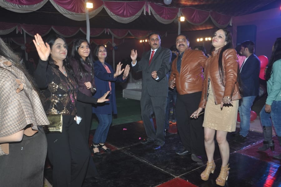 new year celebration in agra