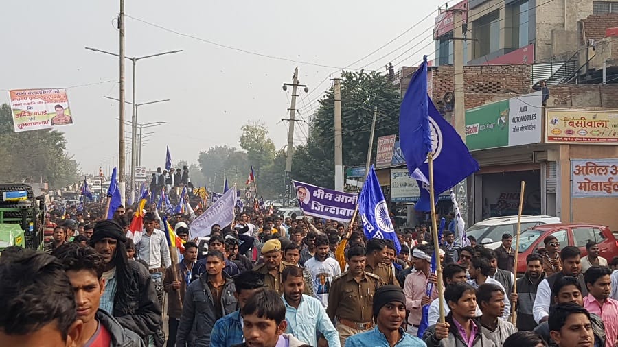 rajasthan- dalit protest in alwar for these demands 