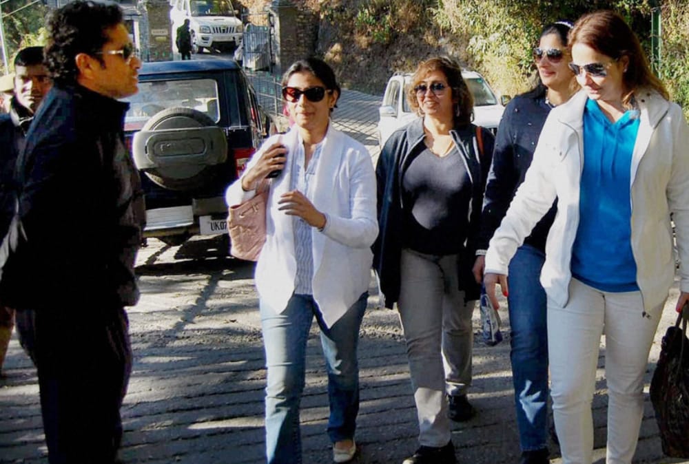Sachin Tendulkar did not arrive in Mussoorie for new year celebration