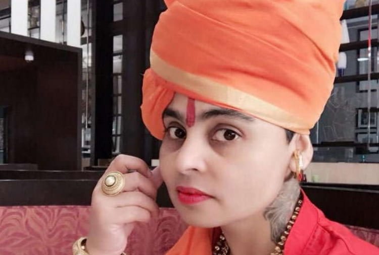 Bollywood Actress Sapna Choudhary With Sadhvi Deva Thakur, Photos Viral
