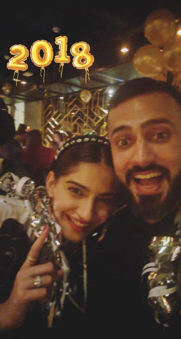 Sonam Kapoor and Anand Ahuja celebrate New Year in Paris