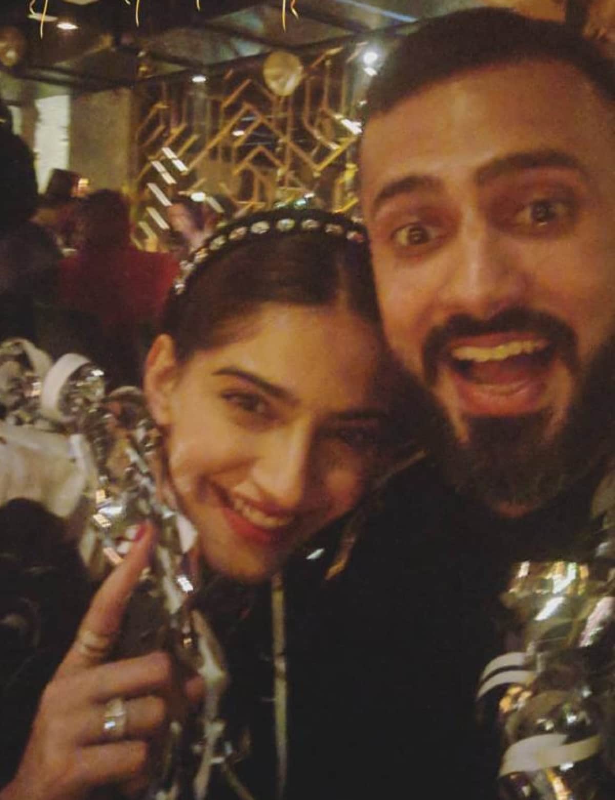 Sonam Kapoor and Anand Ahuja celebrate New Year in Paris