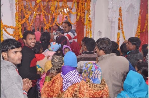 People celebrated new year even after cold
