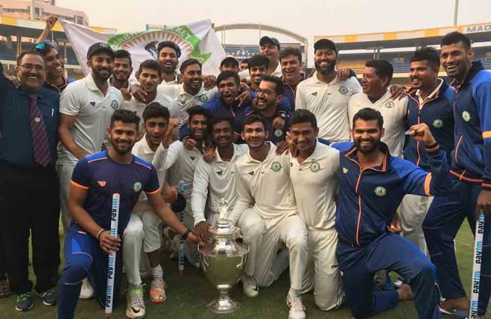 vidarbha beat delhi in ranji trophy final by nine wickets to win maiden title