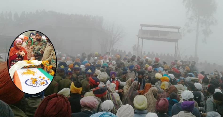 Funeral of Martyr Solder Jagsir Singh, Punjab News
