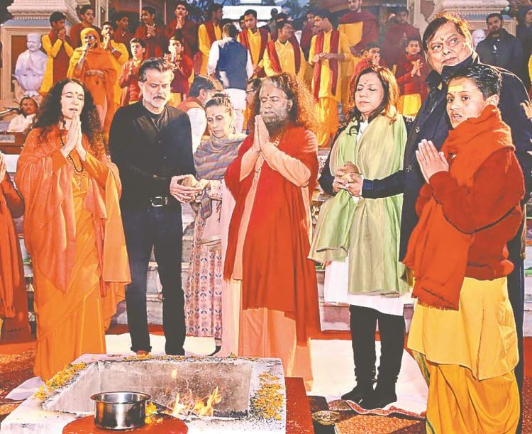 anil kapoor and david dhawan new year starts from rishikesh