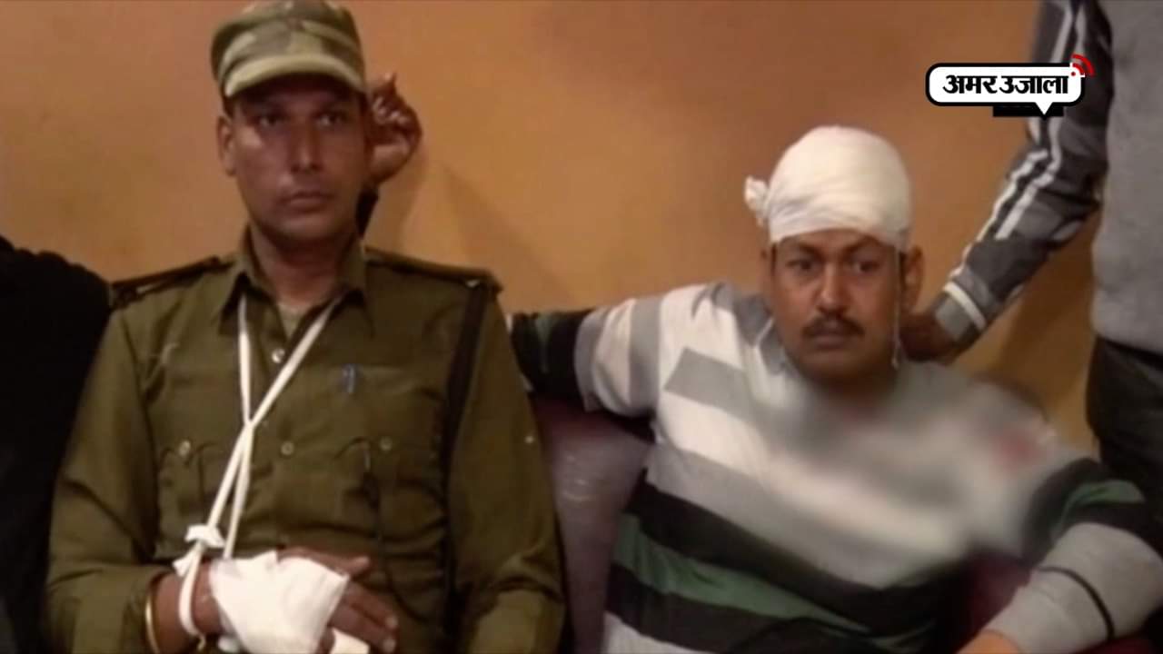 मंत्री से पिटाई