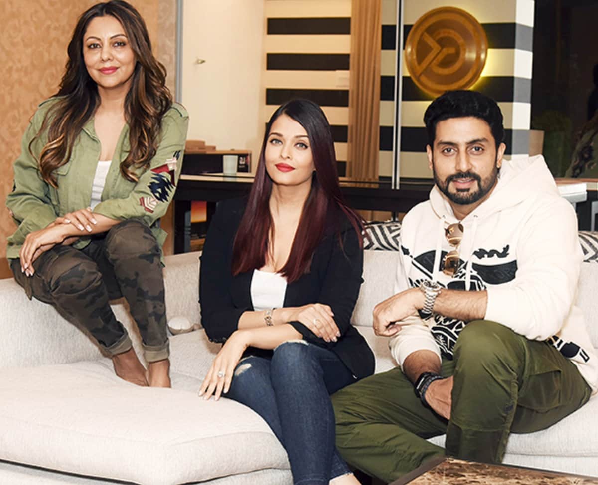 Gauri Khan celebrate new year with Aishwarya Rai Bachchan and Abhishek Bachchan