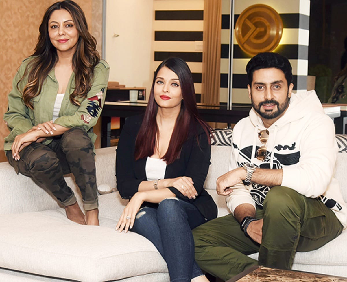 Gauri Khan celebrate new year with Aishwarya Rai Bachchan and Abhishek Bachchan