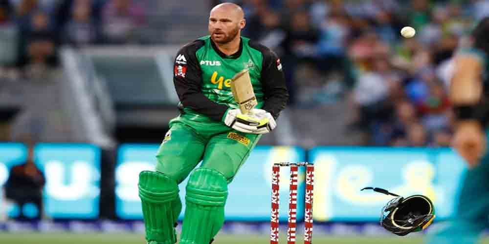Nasty bouncer knocks John Hastings helmet clean off in big bash league