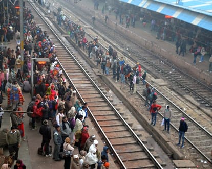 tourist unable to reach their home due to train late