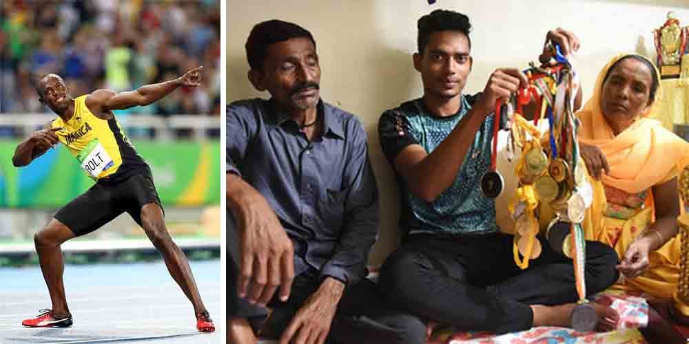 delhi slums boy nisar ahmed get training in usain bolt's club